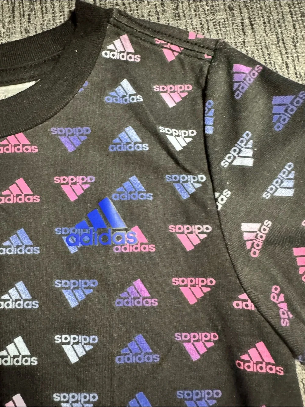 Adidas Logo T-Shirt and Shorts Set